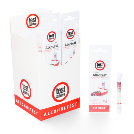 Confezione da 300 x alcotest monouso - confezione morbida